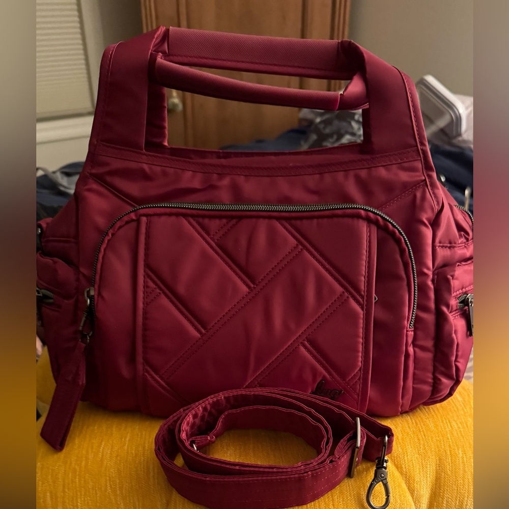lug Red Satchel Bag